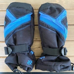 Drop Winter Ski Mittens Youth Small